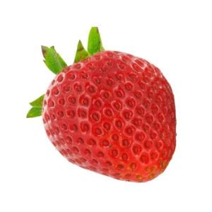 Strawberry fruit image in grocery and food product photography example