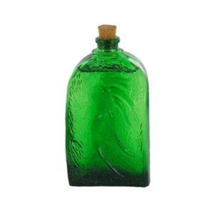 Green Liquid Glass Container for product photography examples