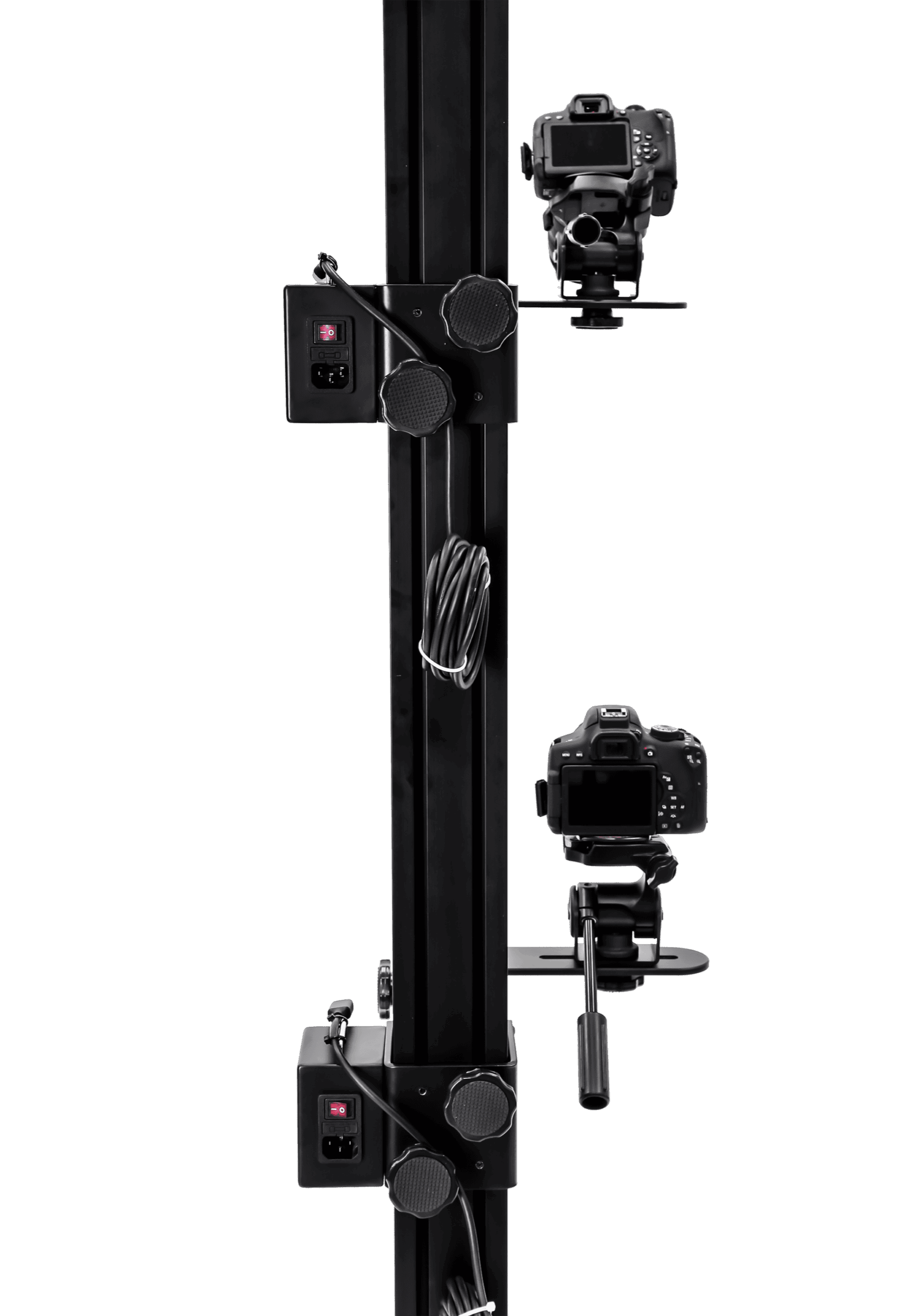 ortery-dualview-2 Close-up image of Ortery's DualView 600 product photography solution